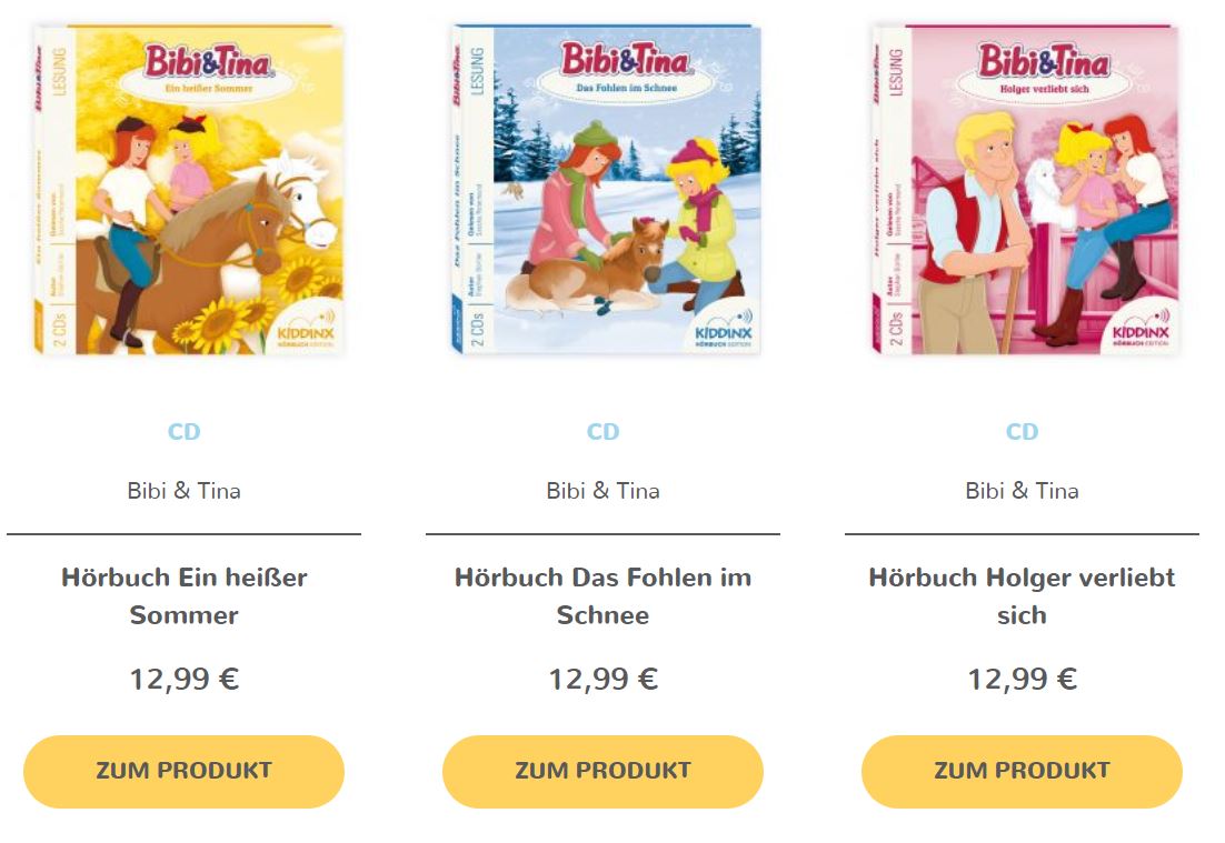Hörbuch für Kinder online bestellen oder streamen