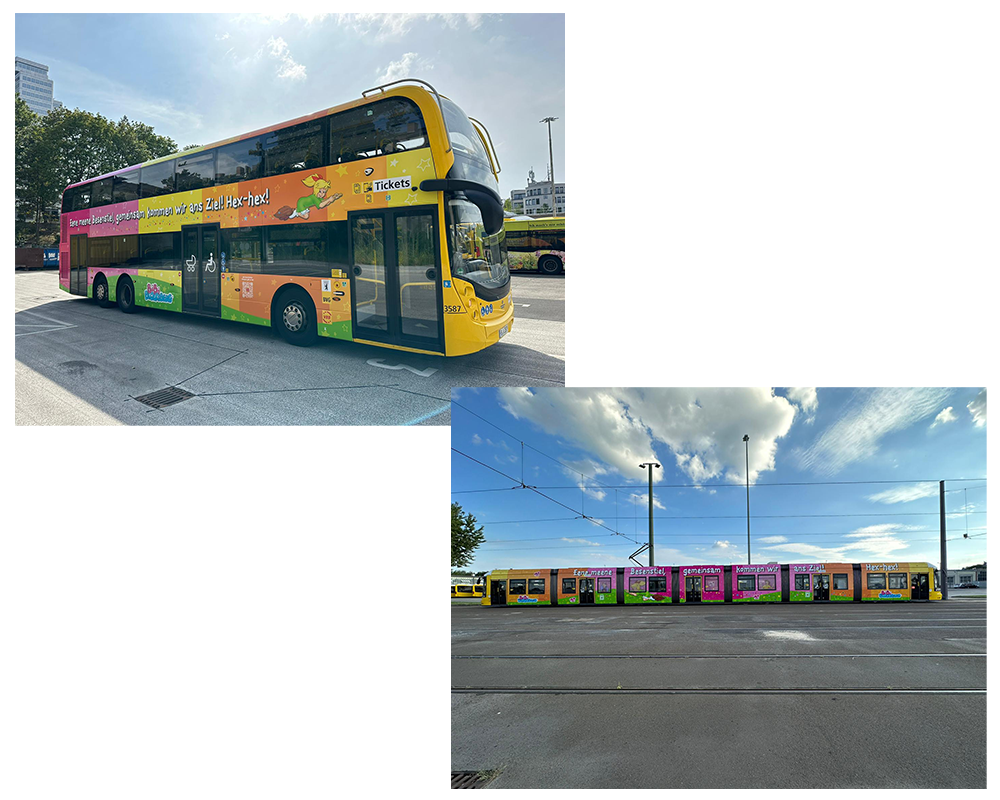 Bibi Blocksberg Bus statt Bahn