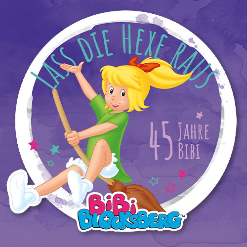 Bibi Blocksberg 45 Jahre Jubiläum Logo