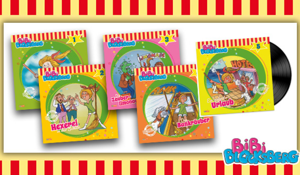 Bibi Blocksberg als Retro Vinyl Edition